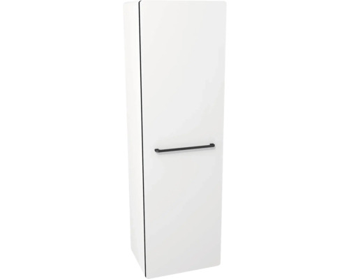Kúpeľňová skrinka vysoká Devo Sonus 2.0 pravá biela 38 x 124,5 x 30 cm SO2-S1DP38x125-F01 Biela vysoká kúpeľňová skrinka s rukoväťou