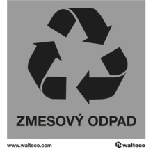 Symbol pre zmesový odpad