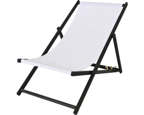 Ležadlo s dreveným rámom a textilným poťahom