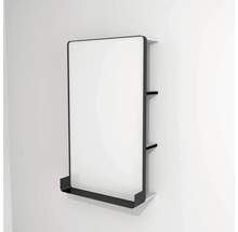 LED zrkadlo do kúpeľne s osvetlením Devo Sonus 2.0 55,5 x 94 cm IP 44 biela/čierna SO2-LU55x94x27-F01