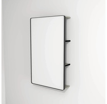 LED zrkadlo do kúpeľne s osvetlením Devo Sonus 2.0 55,5 x 94 cm IP 44 sivá/čierna SO2-LUPL55x94-F91