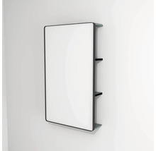 LED zrkadlo do kúpeľne s osvetlením Devo Sonus 2.0 55,5 x 94 cm IP 44 fjordská zelená/čierna SO2-LUPL55x94-F72