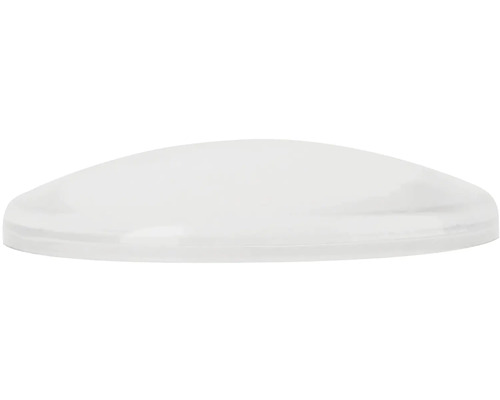 Polguľovitý plastový kryt lampy