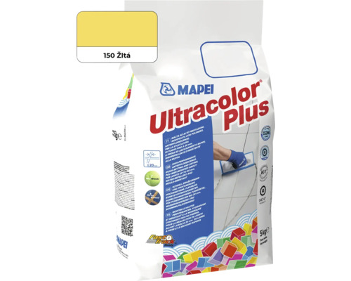 Škárovacia hmota Mapei Ultracolor Plus 150 žltá 5 kg