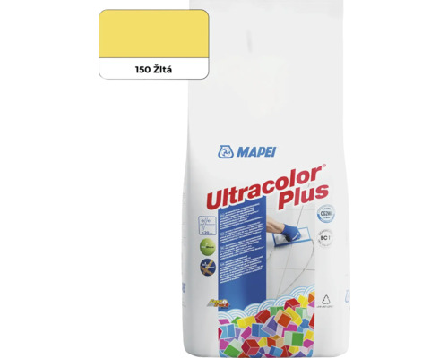 Mapei Ultracolor Plus škárovacia hmota žltá, odtieň 150