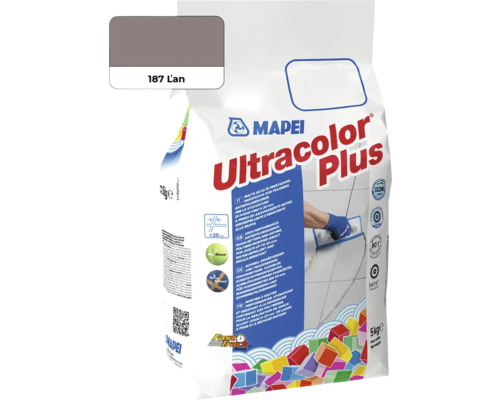 Škárovacia hmota Mapei Ultracolor Plus 187 ľan 5 kg Mapei Ultracolor Plus škárovacia hmota 187 L''an