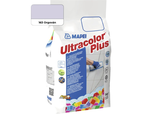 Škárovacia hmota Mapei Ultracolor Plus 163 orgován 5 kg Vrecko škárovacej hmoty Mapei Ultracolor Plus