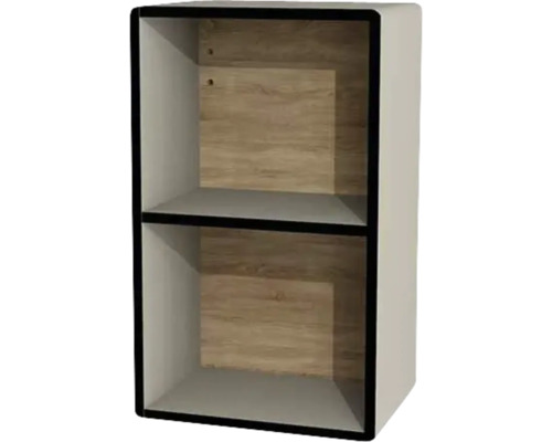 Nástenný regál do kúpeľne Devo Sonus 2.0 Dakar 38 x 63 x 28 cm SO2-SWO38x63-F89 Polica s dvoma priehradkami