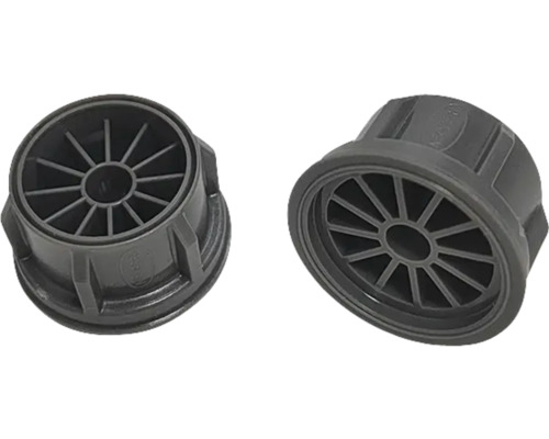 Dva náhradné diely pre vodovodné kohútiky z plastu