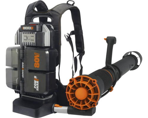 Akumulátorový fúkač lístia na nosenie so 108 V