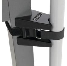 Detailný pohľad na držiak slnečníkov Doppler s upevňovacím popruhom