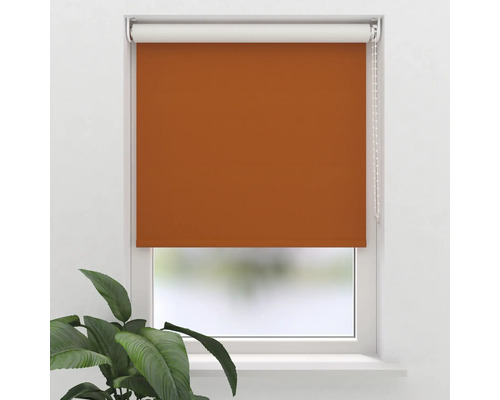 Oranžová roleta na okne