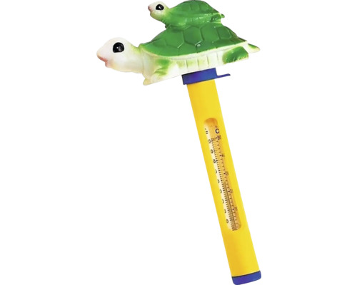 Bazénový teplomer v tvare korytnačky