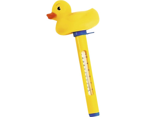 Žltý teplomer do kúpeľa v tvare kačice