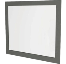 Zrkadlo do kúpeľne v ráme Devo Vena 2.0 80 x 70 cm sivé VE2-LU80-F118