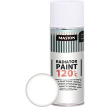 Farba v spreji na radiátor Maston Radiator Paint biely lesk 0,4 l-thumb-0
