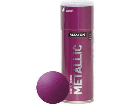 Farba v spreji Metallic Maston purpurová 400 ml