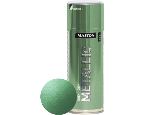 Farba v spreji Metallic Maston zelená 400 ml