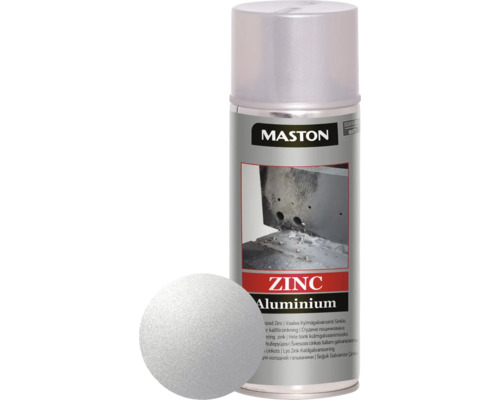 Sprej na ochranu kovov Maston Zinok/hliník strieborne sivá 400 ml
