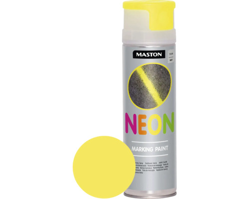 Značkovací sprej Maston Neon žltý 0,5 l-0