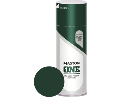 Farba v spreji ONE Maston machovo zelená 400 ml