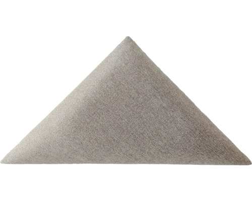 Čalúnený nástenný panel Soft Luna 15 sivá trojuholník