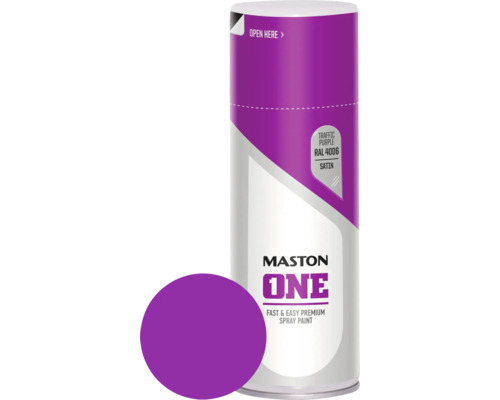 Farba v spreji ONE Maston purpurová 400 ml