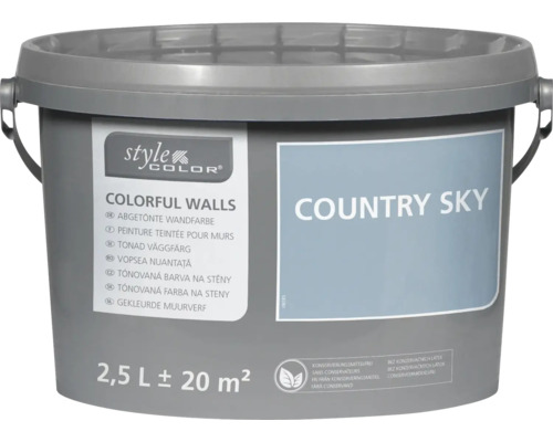 Farba na steny a strop StyleColor country sky 2,5 l