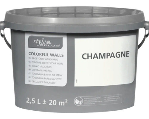Farba na steny a strop StyleColor champagne 2,5 l