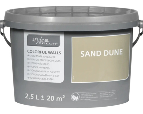 Farba na steny a strop StyleColor piesočné duny 2,5 l