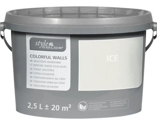 Farba na steny a strop StyleColor ľad 2,5 l