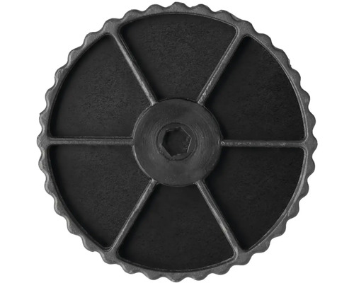 Ryhované koliesko s vnútorným šesťhranom