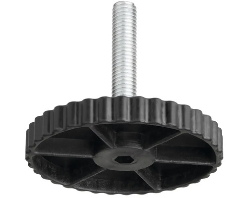 Nastaviteľná noha so závitom pre nábytok a spotrebiče