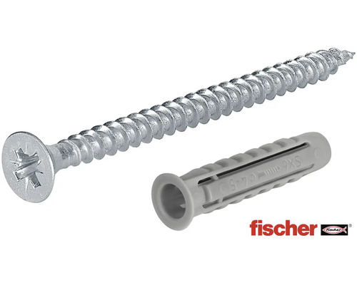 Skrutka Fischer s hmoždinkou