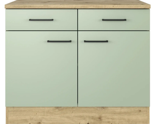 Spodná skrinka s dvomi zásuvkami a dvomi dvierkami