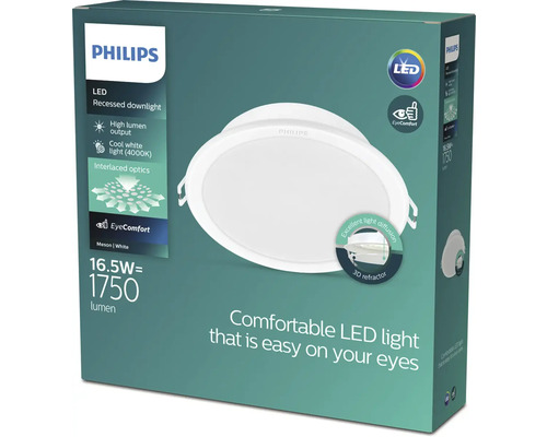 LED zapustené svietidlo Philips v obale produktu