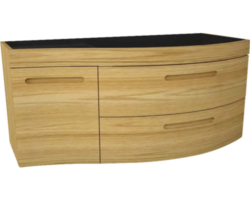 Kúpeľňová skrinka pod umývadlo Devo Vena 2.0 pravá kitami 110 x 50 x 42 cm VE2-SU1D2SP-2-F107 Drevená spodná skrinka so zásuvkami a úložným priestorom