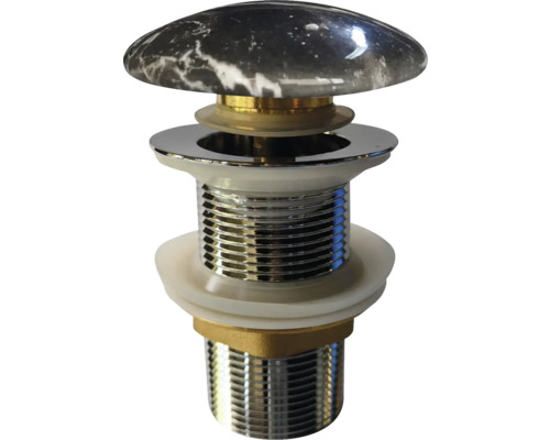 Umývadlová výpusť s mramorovým vrchom