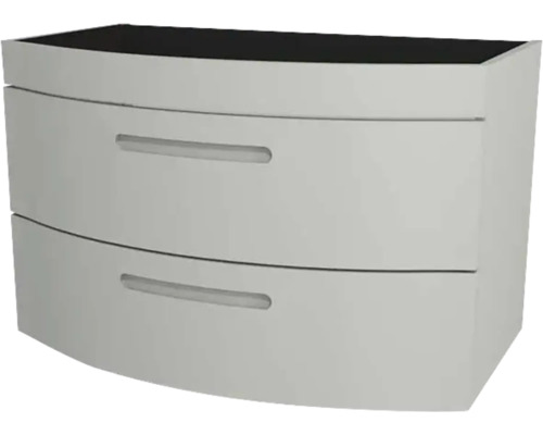 Kúpeľňová skrinka pod umývadlo Devo Vena 2.0 sivá 80 x 50 x 38 cm VE2-SU2S80-2-F76 Závesná skrinka pod umývadlo s dvomi zásuvkami