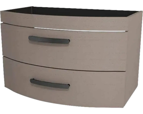 Kúpeľňová skrinka pod umývadlo Devo Vena 2.0 sivá 80 x 50 x 38 cm VE2-SU2S80-1-F101L09 Skrinka pod umývadlo s dvomi zásuvkami