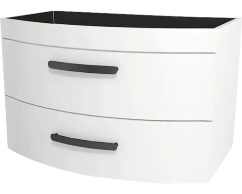 Kúpeľňová skrinka pod umývadlo Devo Vena 2.0 biela 80 x 50 x 38 cm VE2-SU2S80-1-F01L09 Biela skrinka pod umývadlo s dvoma zásuvkami a úchytkami