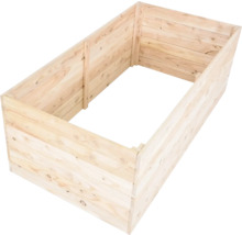 Drevený vyvýšený záhon