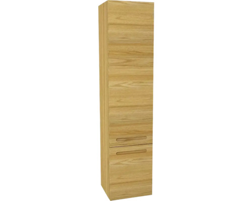 Kúpeľňová skrinka vysoká Devo Vena 2.0 ľavá Kitami 35 x 150 x 33 cm VE2-S1D1SL35-2-F107 Kúpeľňová skrinka z dreva so zásuvkami