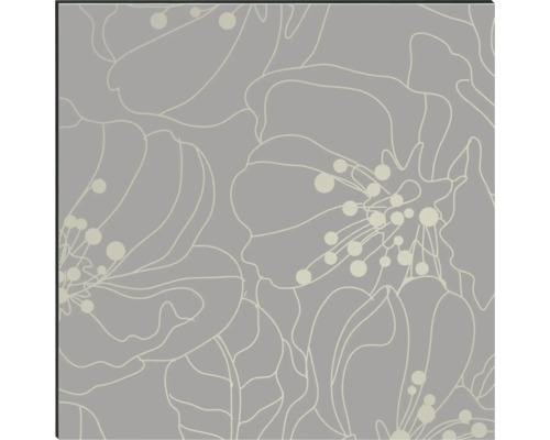 Dekoračná dlaždica s kvetinovým vzorom