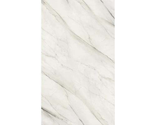 Biela mramorová dlaždica so sivými žilami