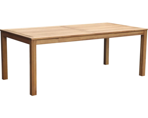 Obdĺžnikový záhradný stôl z dreva