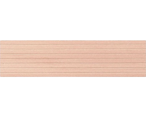 Ukončovací profil WPC plný Rosewood 11 x 70 x 4000 mm Obdĺžniková keramická obkladačka s ryhovaným povrchom
