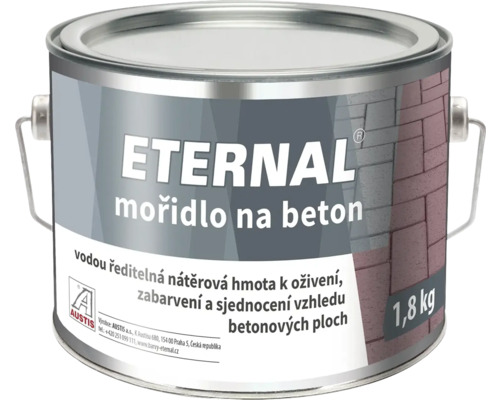 Moridlo na betón Eternal 1,8 kg antracit Vedro Eternal moridlo na betón, 1,8 kilogramu