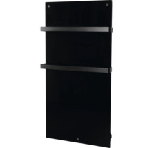 Infračervený vykurovací panel Eurom Sani 1000 137x62x6,5 cm 1000 W čierny s WiFi a diaľkovým ovládaním