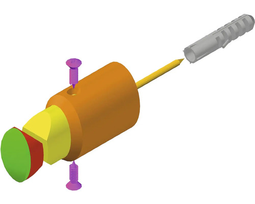 Príslušenstvo k vŕtačke so skrutkami, hmoždinkou a vrtákom